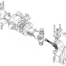 220-2304030 Шарнир сдвоенный l=583 МТЗ-320