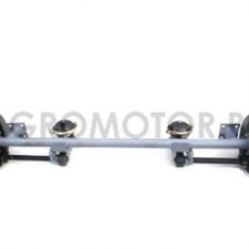 Ось 2ПТС-4.5 с тормозами 8 шпилек